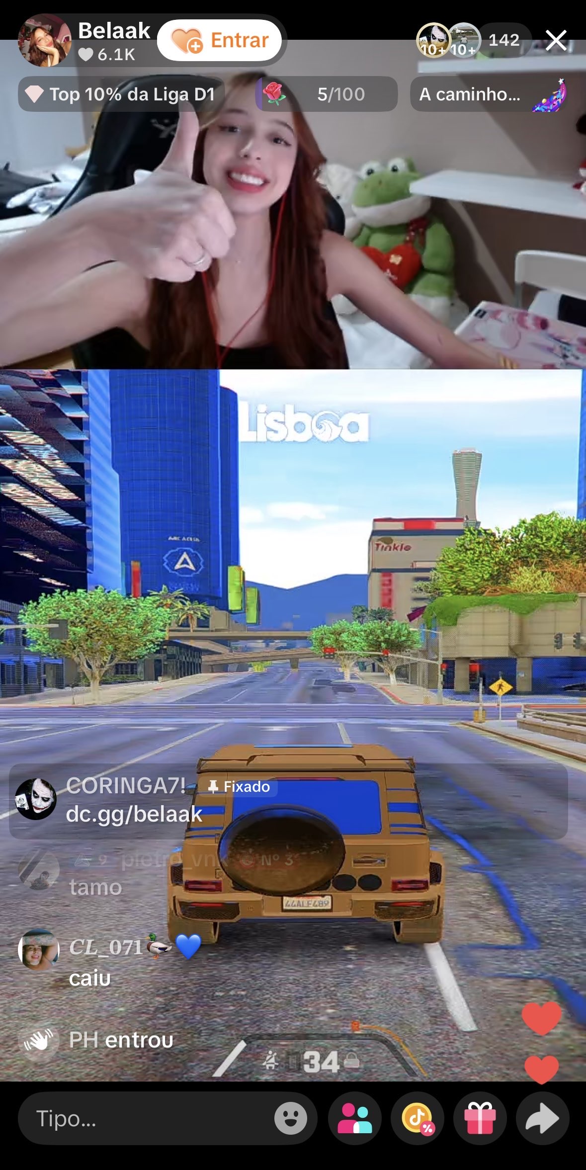 Bela Live TikTok